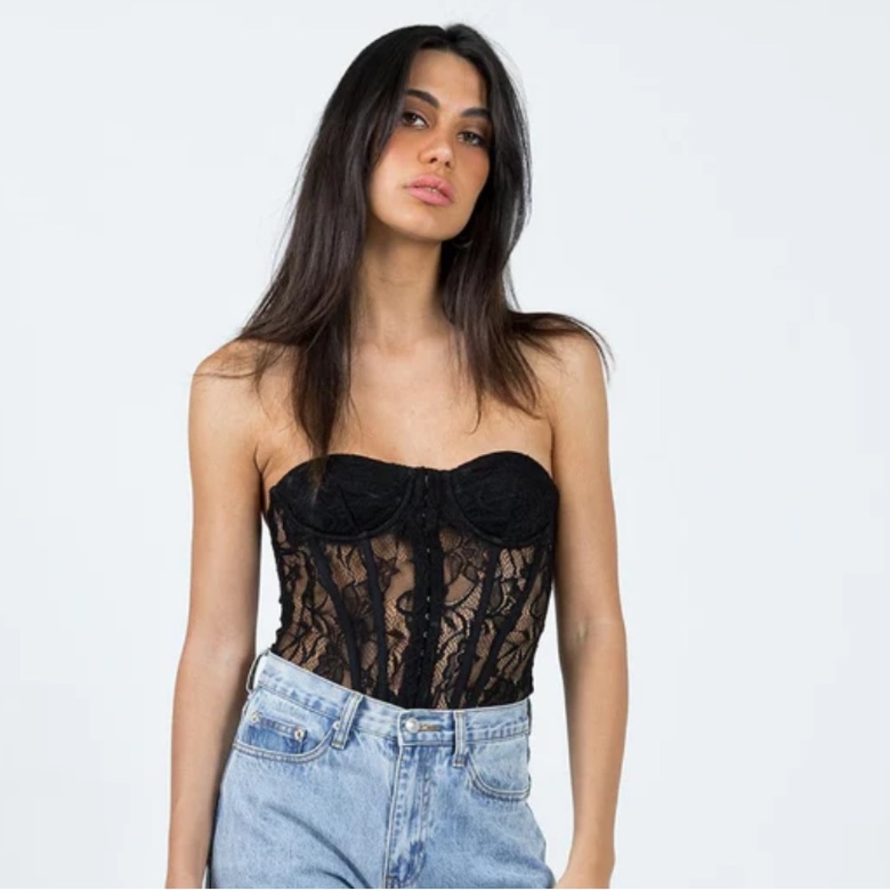 NWT princess polly corset bodysuit size 4